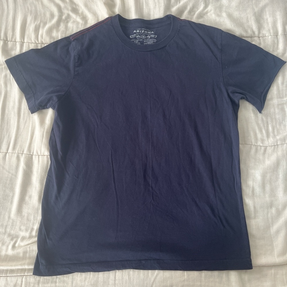 Navy blue Arizona cotton tee